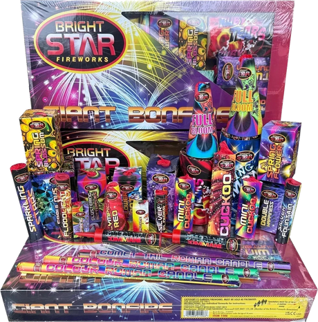 Giant Bonfire Box 26-piece low-noise F2 selection box by Bright Star