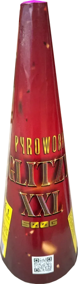 Glitzy XXL garden fountain firework by Galactic Fireworks