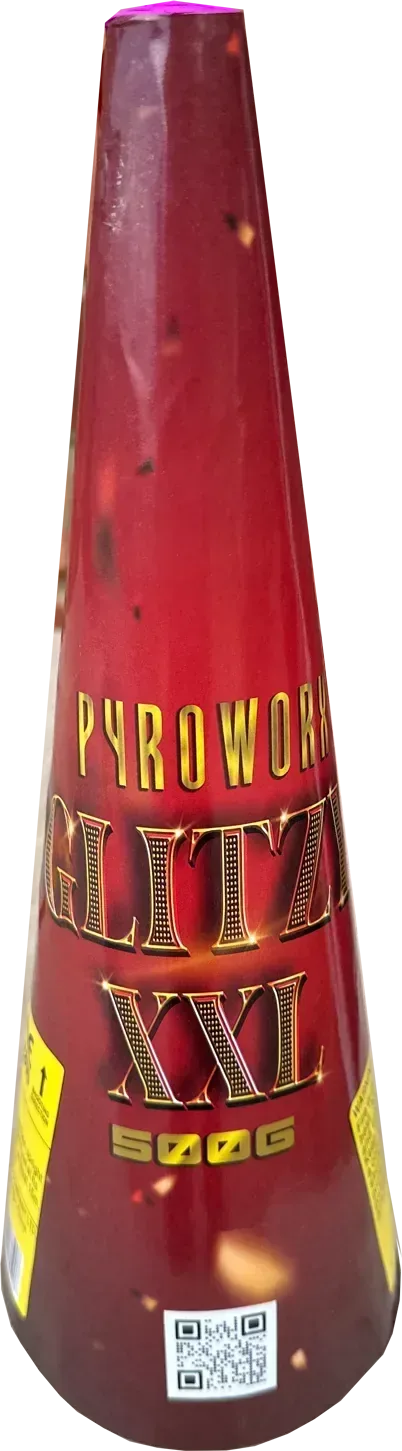 Glitzy XXL garden fountain firework by Galactic Fireworks