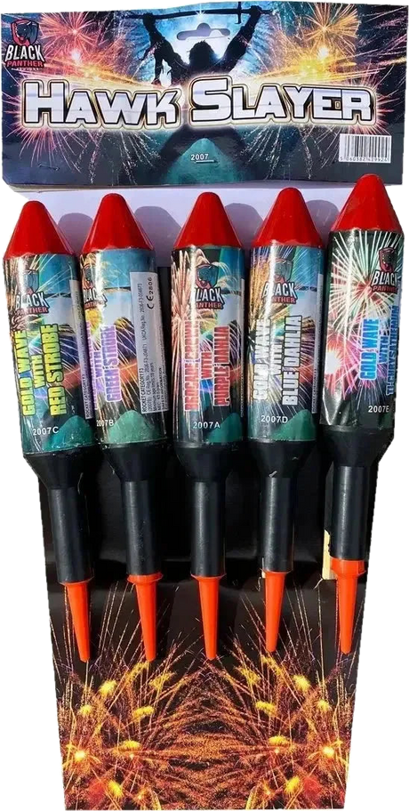 Hawk Slayer 5-pack F3 rockets by Black Panther