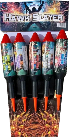 Hawk Slayer 5-pack F3 rockets by Black Panther