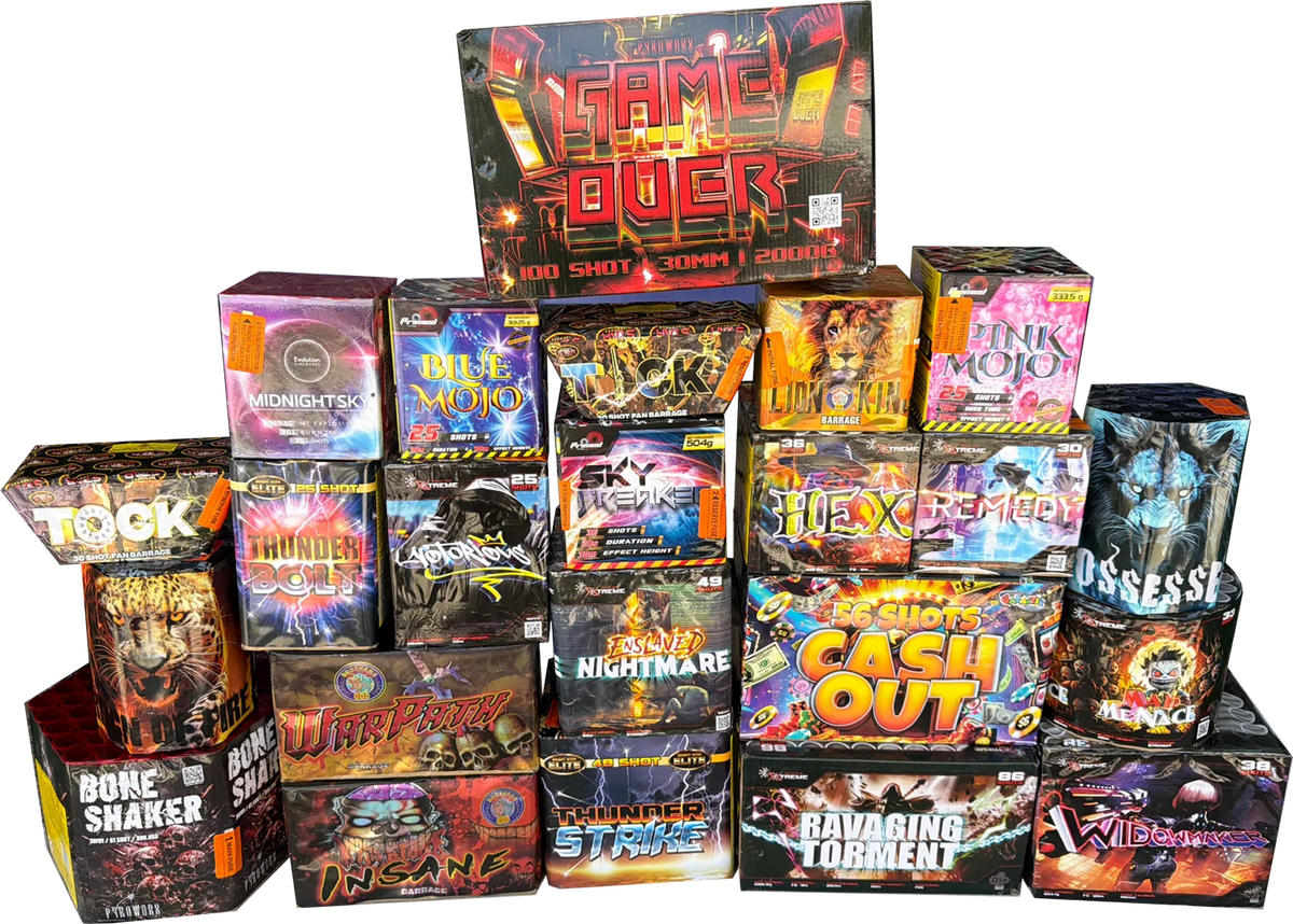 Heavy Artillery firework by Galactic Fireworks