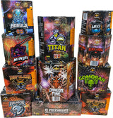 Hercules Bag 11-cake firework pack by Cube Fireworks