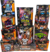 Hercules Bag 11-cake firework pack by Cube Fireworks