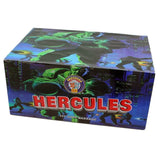 Hercules 107-shot fanned F3 cake firework by Brothers Pyrotechnics