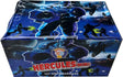 Hercules Mini 107-shot fanned F2 cake firework by Brothers Pyrotechnics