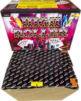 High Roller 100-shot fanned F3 compound firework by Primed Pyrotechnics