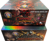 Indestructible & Carnage firework bundle by Brothers Pyrotechnics