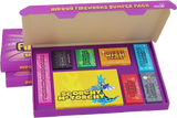 Indoor Fireworks Bumper Box, 30-piece indoor firework pack including snakes, sparklers, ice fountains, fun snaps and wish papers
