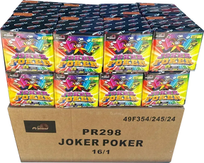16x Joker Poker bulk case deal from Primed Pyrotechnics