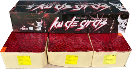 Ku De Gras compound firework barrage by Galactic Fireworks