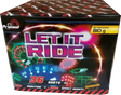 Let It Ride 36-shot F3 cake firework by Primed Pyrotechnics
