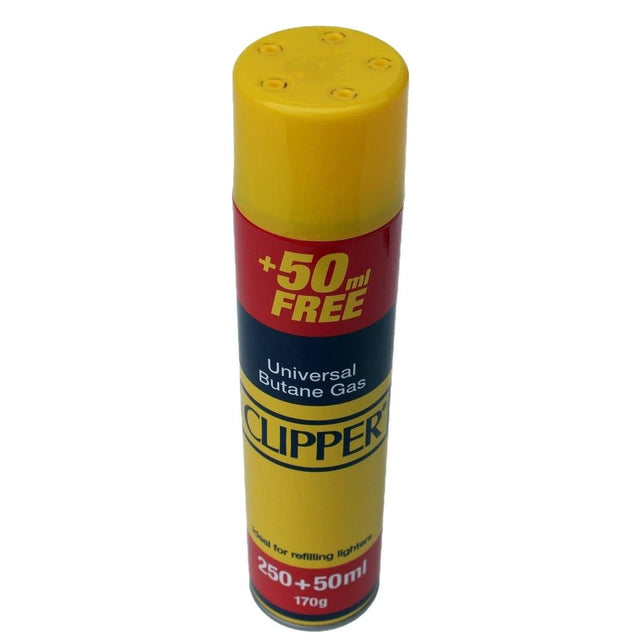 Can of Clipper butane lighter gas refill