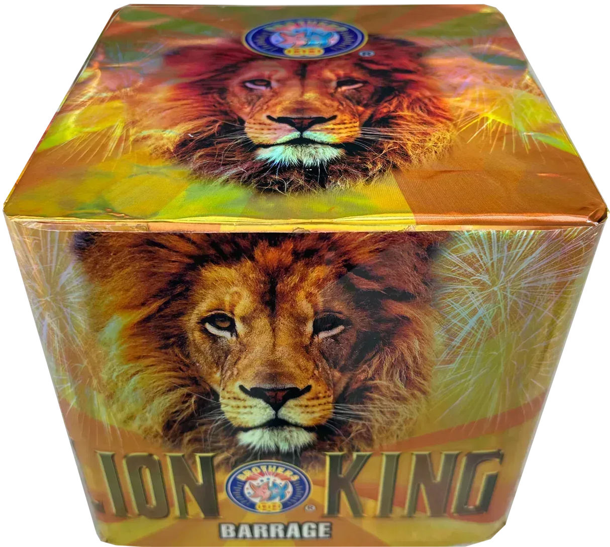 Lion King 30 shot firework cake by Brothers Pyrotechnics