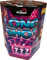 Long Shot firework cake by Galactic Fireworks