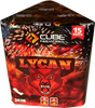 Lycan 15-shot cake firework by Cube Fireworks