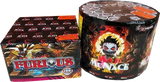 Twin pack containing Mad Menace 33 shot cake and Furious 100 shot cake.