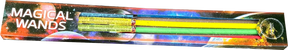 Pack of 4 Evolution Fireworks Magical Wands in assorted colours.