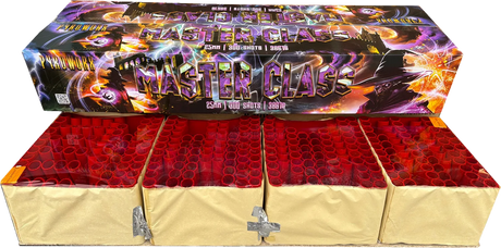 Master Class 300-shot fanned F3 compound firework by Pyroworx