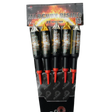 Primed Pyrotechnics Mercury Rising pack of 5 double break rockets.