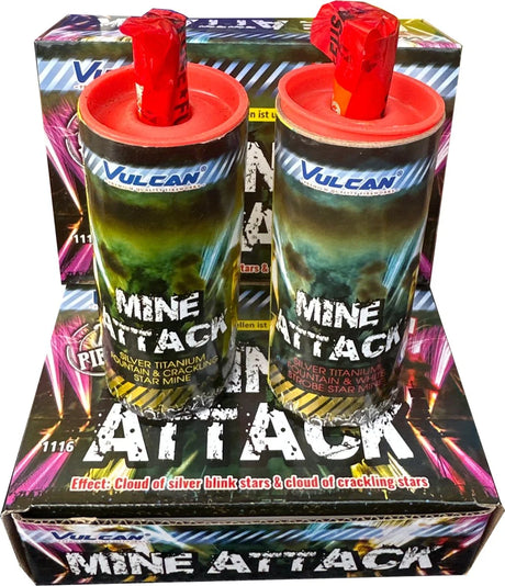 Mine Attack twin-pack F2 garden mines by Vulcan
