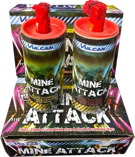Mine Attack twin-pack F2 garden mines by Vulcan