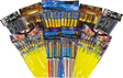 Galactic Fireworks Monster Rocket Bag containing 80 assorted rockets.