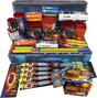 Galactic Fireworks Neptune Bargain Bag containing 26 mixed garden fireworks.