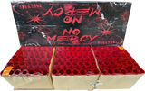 No Mercy 107-shot fanned compound firework by Pyroworx