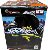 Xtreme Fireworks Notorious 25 shot cake.