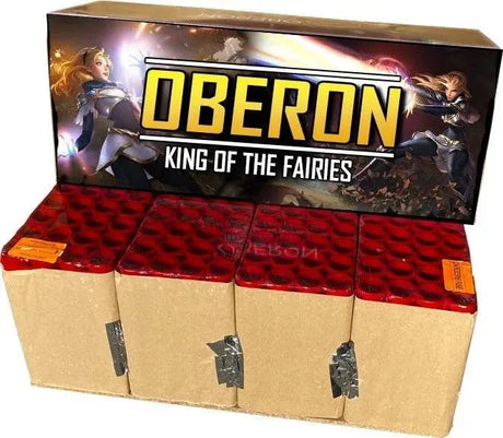 Oberon 80-shot F3 compound firework by Evo Fireworks
