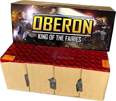 Oberon 80-shot F3 compound firework by Evo Fireworks