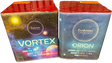 Evolution Fireworks Orion and Vortex twin pack cakes.