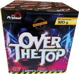 Over The Top firework cake by Galactic Fireworks