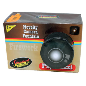 Paparazzi low-noise garden fountain firework by Black Cat