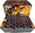 Pfauengold 128-shot fanned F2 compound firework by Riakeo