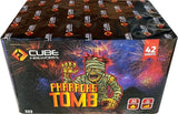 Pharaoh's Tomb 42-shot cake firework by Cube Fireworks