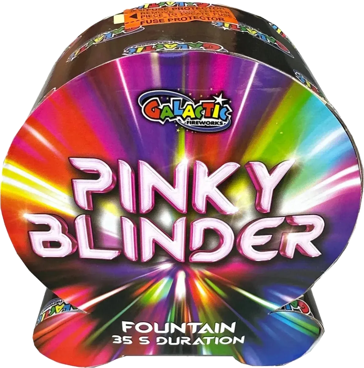 Galactic Fireworks Pinky Blinder fountain firework.