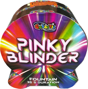 Galactic Fireworks Pinky Blinder fountain firework.