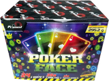 Poker Face 24-shot F3 cake firework by Primed Pyrotechnics