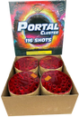The Portal Cluster compound firework by Gemstone.