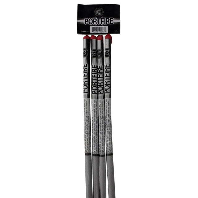 Portfires 4-pack handheld firework igniters by Celtic