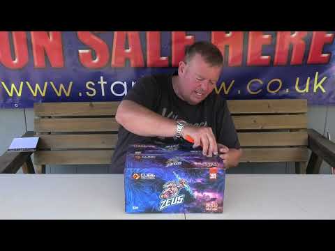 Zeus firework, firing demo