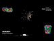 Solidarity firework exploding with massive gold brocade crown effects in the night sky.