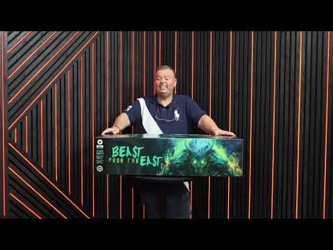 Beast From The East compound night footage — fanned display