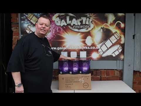 High Altitude firework demo by Evolution Fireworks