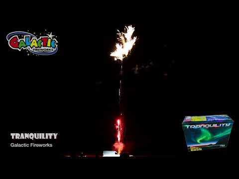 Tranquility firework, firing demo