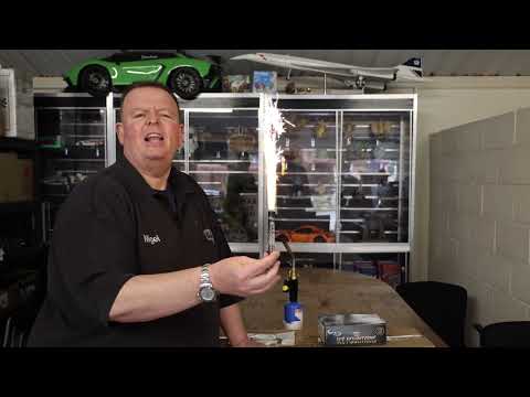 Box of 48 Galactic Ice Fountains firework demo by Galactic Fireworks