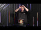 Galactic Fireworks team member reviewing the Mad Menace cake.