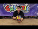 Side view of Throne Snatcher firework showing compact size and label.